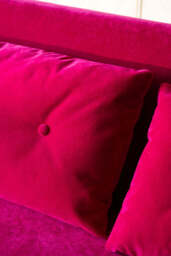 Mabel Large 2 Seater Sofa Bed in Luxe Needlecord Velvet Harry's Pink - thumbnail 5