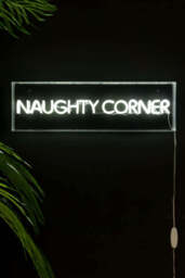 Naughty Corner LED Neon Acrylic Light Box - thumbnail 1