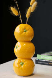 Trio Of Oranges Vase - thumbnail 3