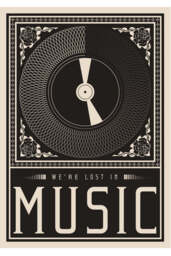 Lost In The Music Art Print - Available Framed Or Unframed - thumbnail 5
