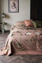 Cedomin Quilt Tapestry Throw In Rose - thumbnail 3