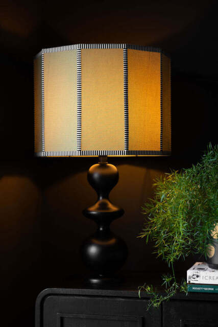 Beautiful Green Linen Lampshade - image 1