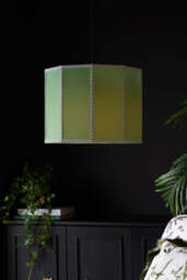 Beautiful Green Linen Lampshade - thumbnail 5