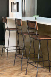 Natural Leopard Love Bar Stool - thumbnail 4