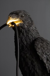 Black Crow Table Lamp - thumbnail 3