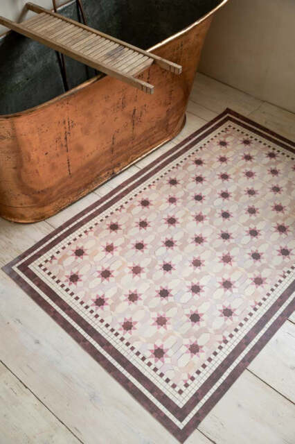 Pink Star Durable Floor Mat - image 1