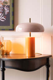 Pink & Orange Statement Table Lamp - thumbnail 1
