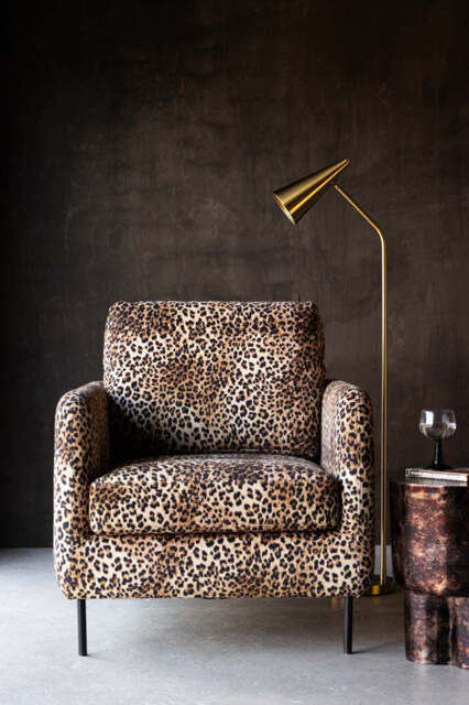 The Edie Leopard Print Armchair - image 1