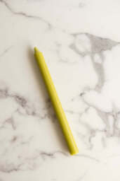 Beautiful Dinner Candle - Lime Green - thumbnail 5