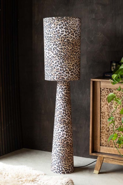 Leopard Love Print Floor Lamp - image 1