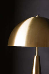 Sublime Brushed Gold Table Lamp - thumbnail 4