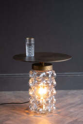 Bubble Glass Side Table & Floor Lamp - thumbnail 4