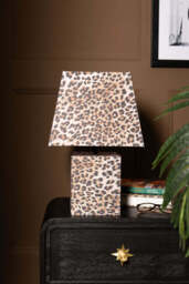 Leopard Print Table Lamp - thumbnail 5