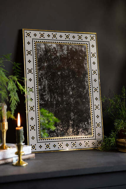 Stunning Mosaic Tile Wall Mirror - image 1