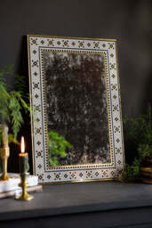 Stunning Mosaic Tile Wall Mirror - thumbnail 1