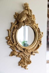 Gold Parrot Mirror - thumbnail 5