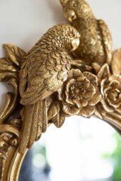 Gold Parrot Mirror - thumbnail 3