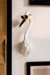 Ozzy The Quirky Bird With Sunglasses & Necklace Wall Art - thumbnail 5