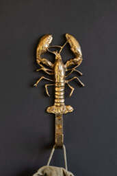 Gold Lobster Coat Hook - thumbnail 5