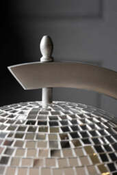 Silver Disco Ball Drinks Trolley Cart - thumbnail 5