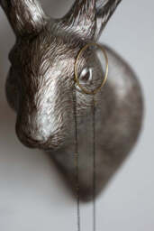 Hartley Hare with Monocle Wall Art - thumbnail 5