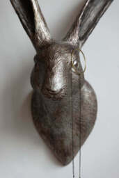 Hartley Hare with Monocle Wall Art - thumbnail 3