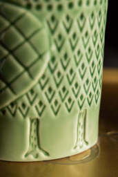 Quirky Green Owl Bud Vase - thumbnail 5