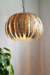 Tropical Leaf Ceiling Pendant Light - thumbnail 1
