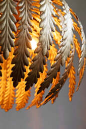 Tropical Leaf Ceiling Pendant Light - thumbnail 3