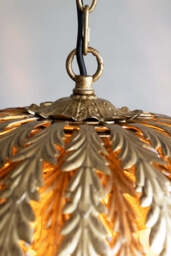 Tropical Leaf Ceiling Pendant Light - thumbnail 4