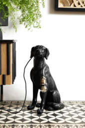Black Dog Floor Lamp - thumbnail 3