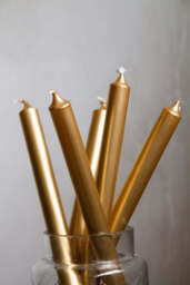 Beautiful Dinner Candle - Metallic Gold - thumbnail 4