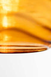 Swirled Glass Easyfit Ceiling Light Shade in Amber - thumbnail 5