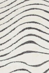 The Ariana Rug in Monochrome Ripple - Available in 3 Sizes - thumbnail 5