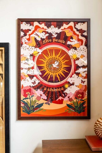 Give Peace A Chance A2 Art Print - Available in 4 Options - image 1