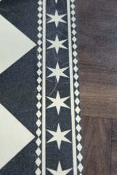 Monochrome Marble Tile Effect Durable Runner - thumbnail 4