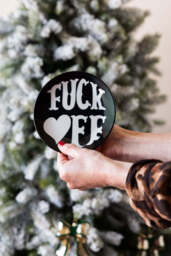 Fuck Off Decorative Wall Plate - thumbnail 3