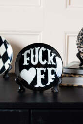 Fuck Off Decorative Wall Plate - thumbnail 5