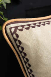 Yes Sir, I Can Boogie Embroidered Cushion - thumbnail 4