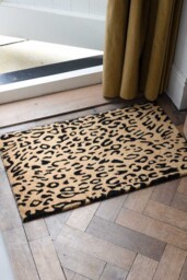 Leopard Print Coir Doormat - thumbnail 4