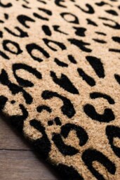 Leopard Print Coir Doormat - thumbnail 5