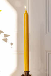 Beautiful Dinner Candle - Honey Yellow - thumbnail 3