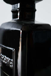 Black Perfume Bottle Vase - thumbnail 5