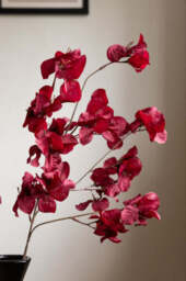 Red Ochre Beautiful Artificial Flower Stem - thumbnail 5