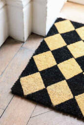 Checkered Patterned Doormat - thumbnail 4
