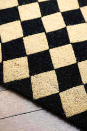 Checkered Patterned Doormat - thumbnail 3
