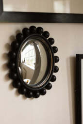 Black Bobbin Convex Mirror - thumbnail 4