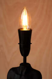 Candle B22 4W Clear LED Light Bulb - thumbnail 4
