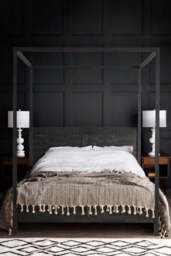Boho-Inspired Boutique Four Poster Bed - Available in Two Sizes - thumbnail 3