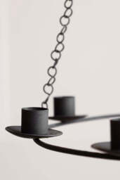 Chic Metal Candlestick Chandelier - thumbnail 3